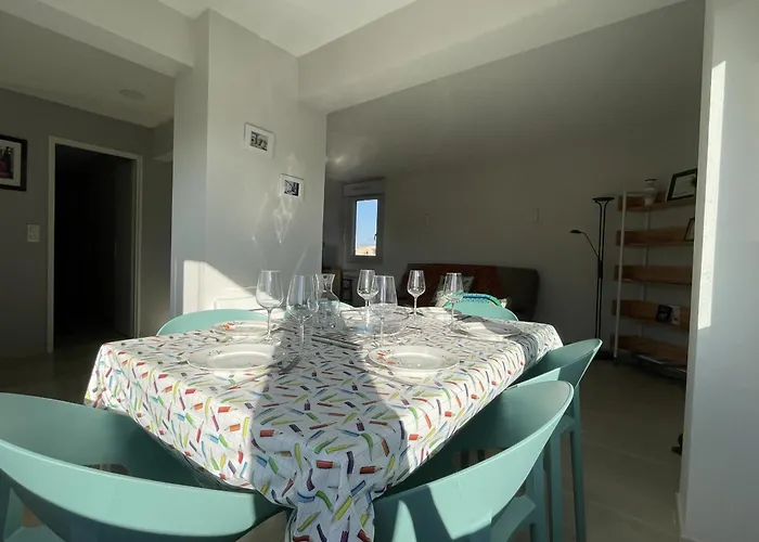 شقة A Sete, 55m², Proche Plage, Parking, Wifi - Fr-1-338-511